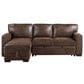 Global Furniture USA Reversible Pull-Out Sofa Bed with Chaise in Coffee, , large