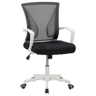 CorLiving Workspace Ergonomic Mesh Back Office Chair in Black, , large