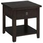 at HOME Kona Grove Square End Table in Chocolate, , large