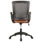 Rta Products Llc Mid-Back Mesh Task Office Chair with Height Adjustable Arms in Brown, , large