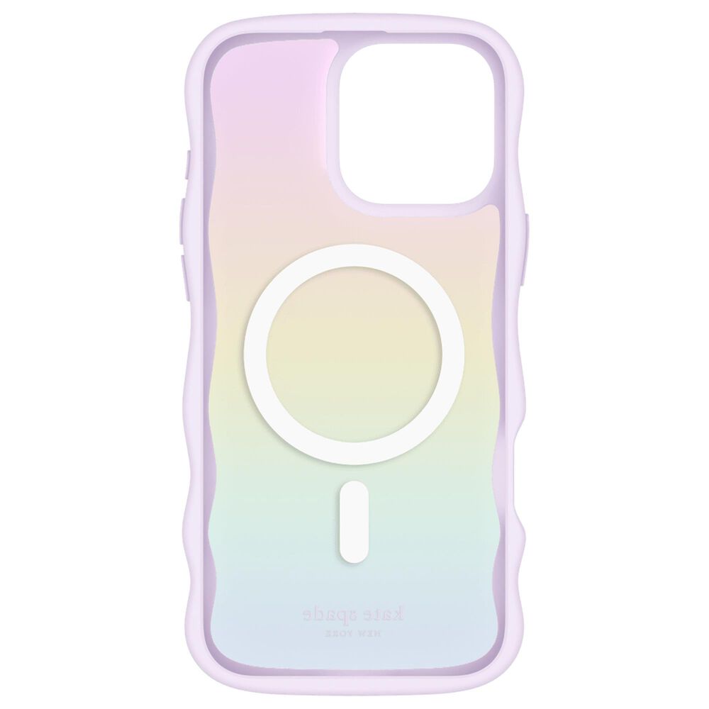 Kate Spade Wavy Magsafe Case for Apple iPhone 16 Pro Max in Opal Iridescent, , large