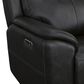 Flexsteel Crew 3-Piece Power Reclining Living Room Set in Raven Black, , large