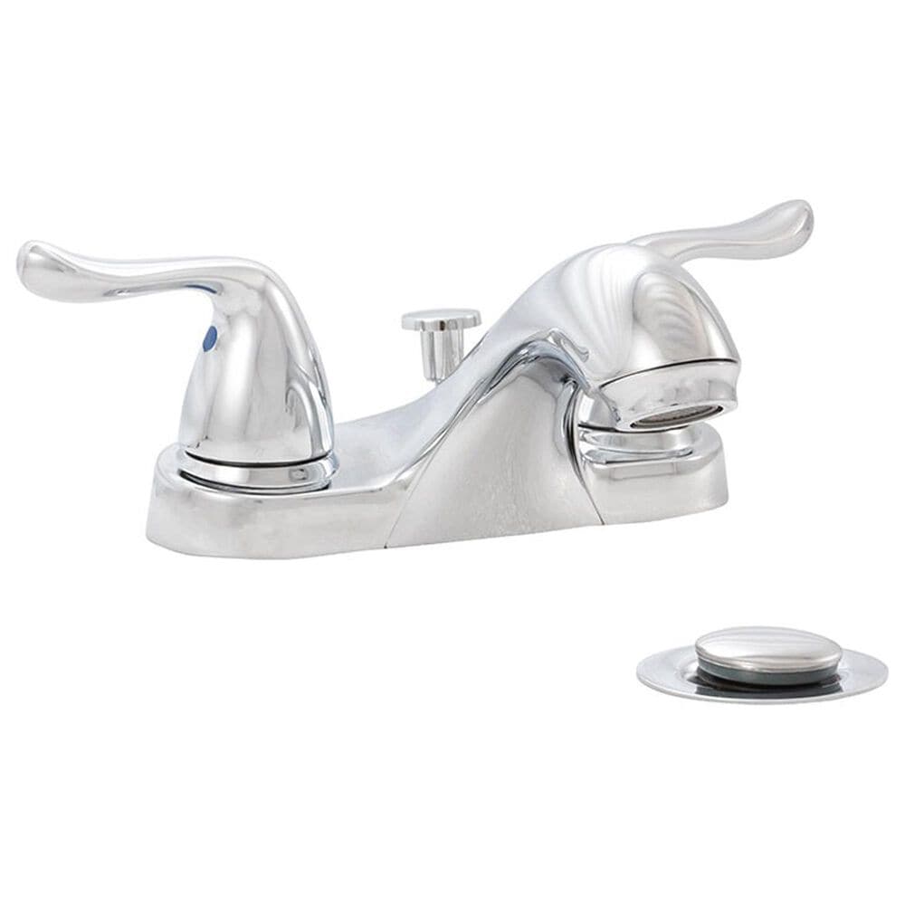 MS International 2-Handle Bathroom Ball Faucet in Polished Chrome, , large