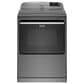 Maytag 5.3 Cu. Ft. Top Load Washer and 7.4 Cu. Ft. Gas Dryer Laundry Pair in Metallic Slate, , large
