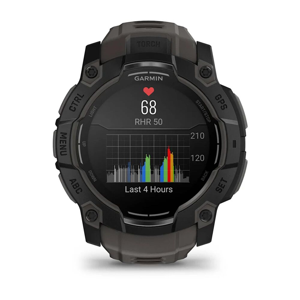 Garmin Instinct 3 50mm AMOLED Black/ Charcoal, , large