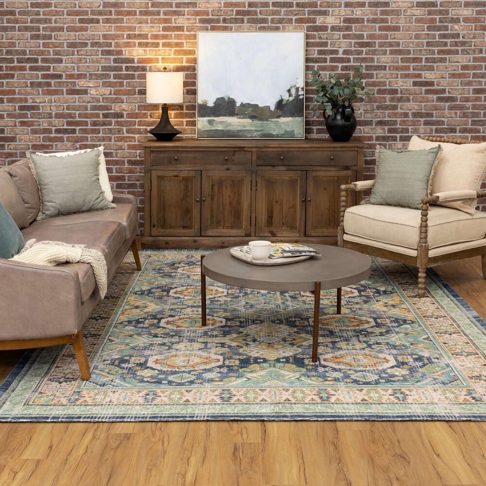 Karastan Zula Maputo 8&#39; x 10&#39; Multicolor Area Rug, , large