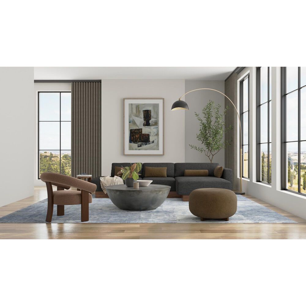 Feizy Braden Blue and Ivory 10' x 14' Area Rug, , large