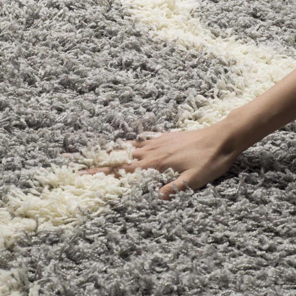 Safavieh Dallas Shag SGD257G-10 10&#39; x 14&#39; Grey/Ivory Area Rug, , large