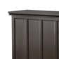 Crystal City Garcia Silverstone Top Bar Unit with Foot Rail in Ebony, , large