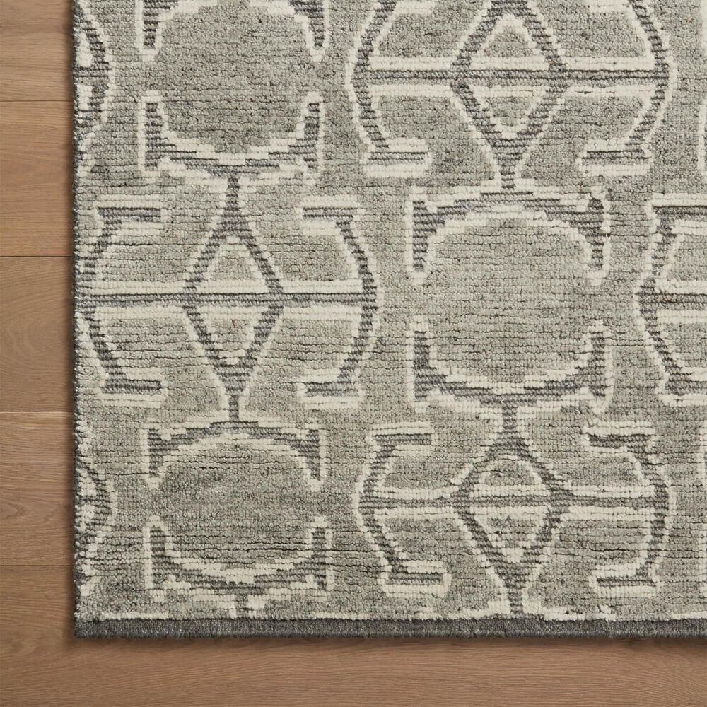Loloi Franklin 4&#39; x 6&#39; Dove and Graphite Area Rug, , large