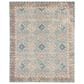 Karastan Zula Hazega 8" x 10" Blue and Rose Area Rug, , large