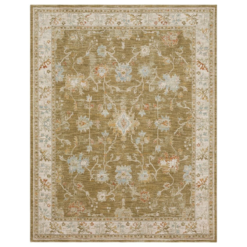 Karastan Adalia Iznik 9" x 12"2" Brown Area Rug, , large