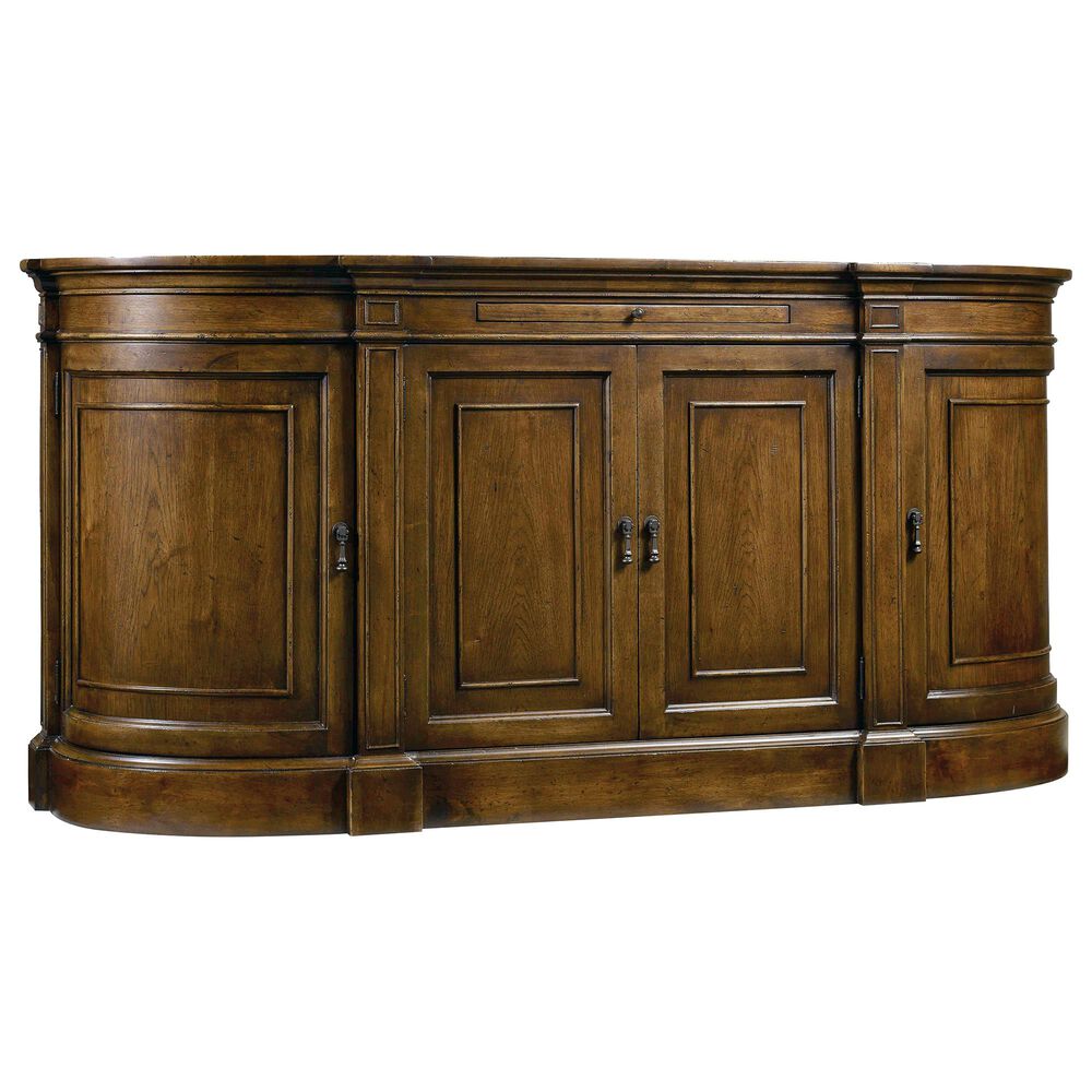 Hooker Furniture Archivist Sideboard in Pecky Pecan and Bluestone, , large