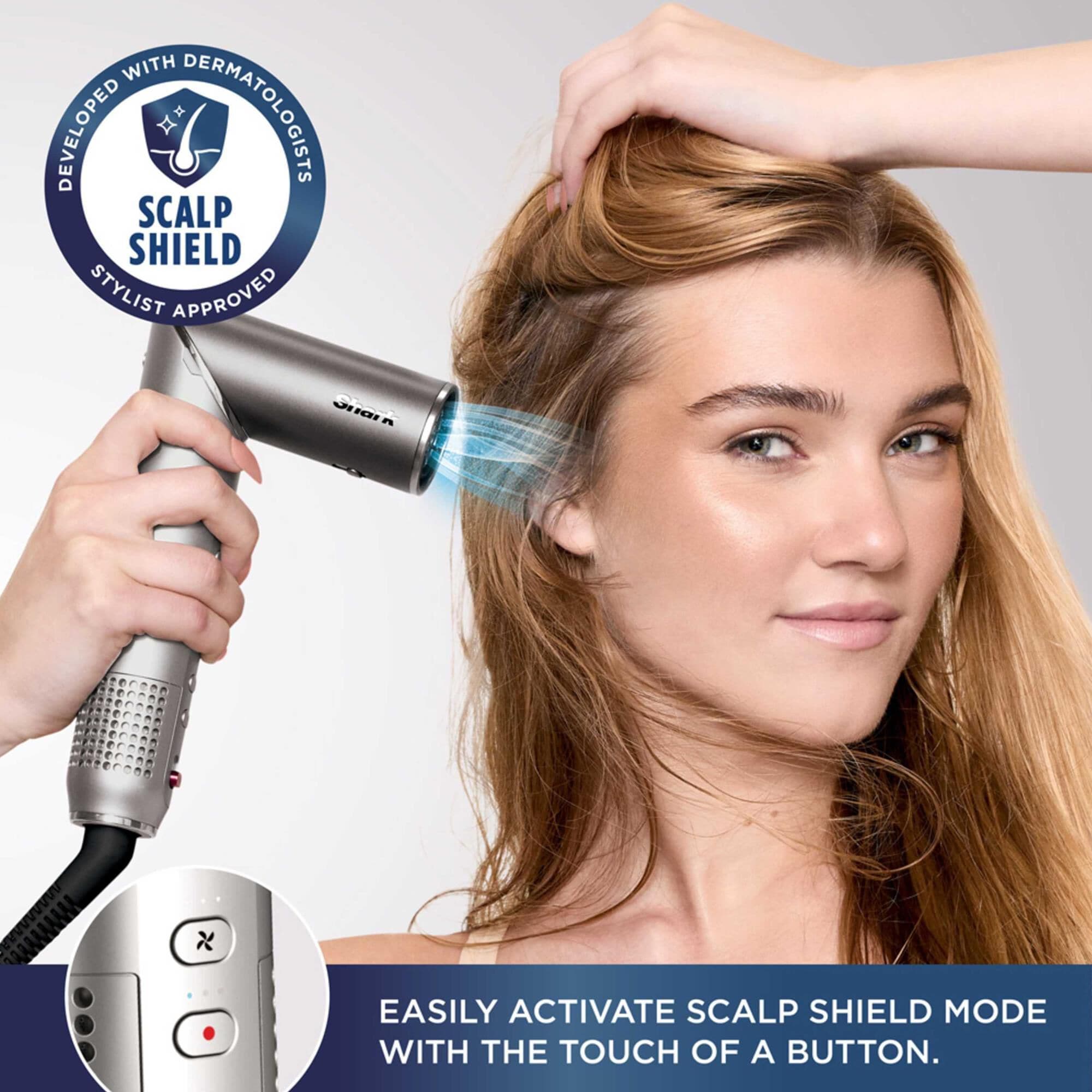 Shark FlexFusion 5 in 1 Air Styler Brush Set in Metallic Mist