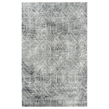 RIZZY Couture 10" x 13" Black and Ivory Area Rug, , large