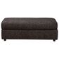 Ashley Lentiz Oversized Accent Ottoman in Onyx, , large