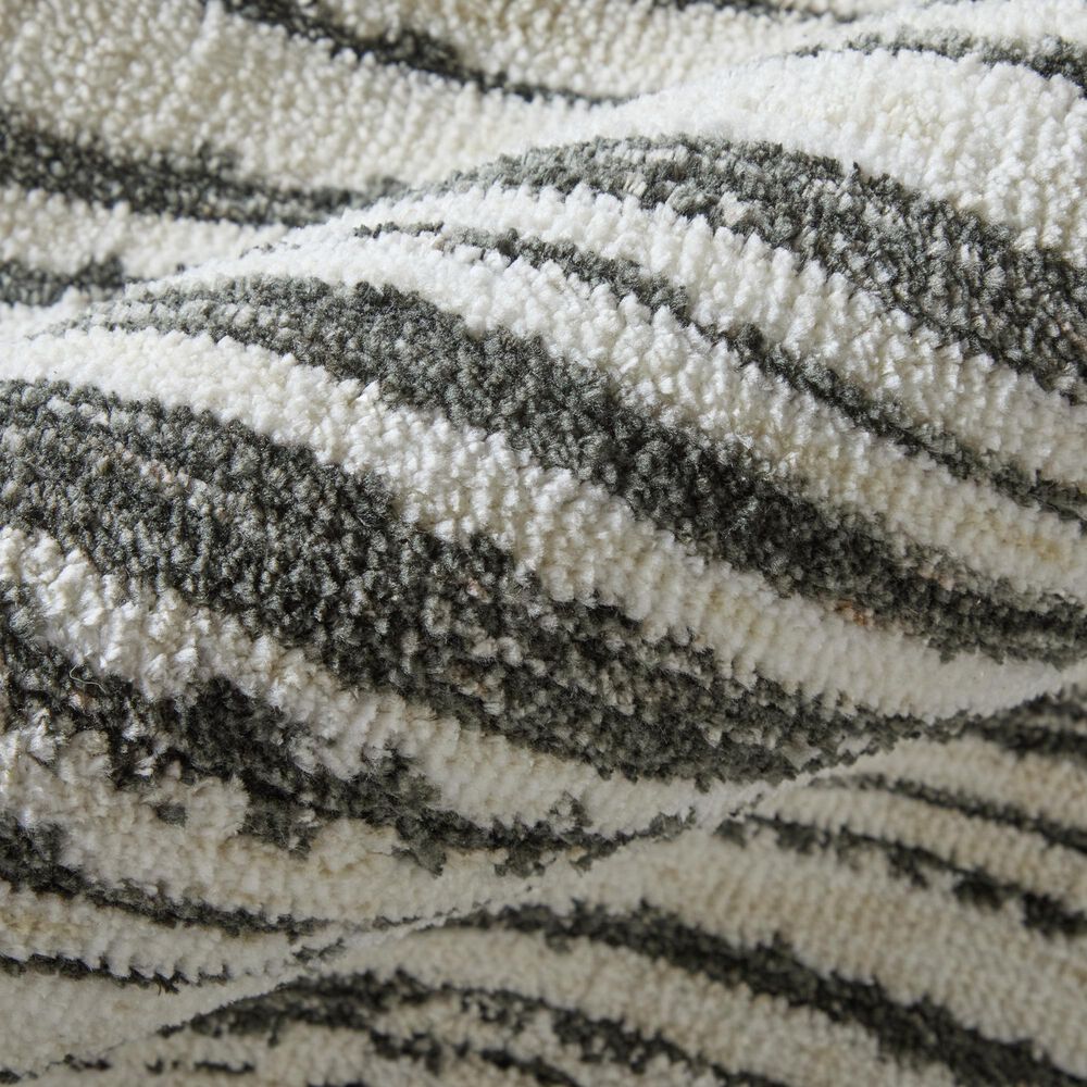 Feizy Colton Dark Gray 3&#39;6&quot; x 5&#39;6&quot; Area Rug, , large