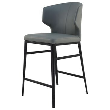 Moe"s Home Collection Delaney Counter Stool in Grey, , large
