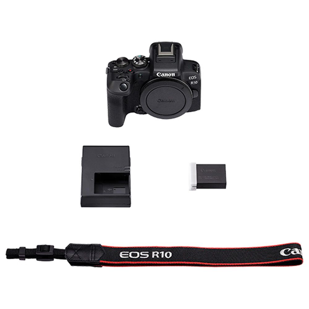 Canon EOS R10 Mirrorless Camera with RF-S 18-150mm Lens in Black, , large
