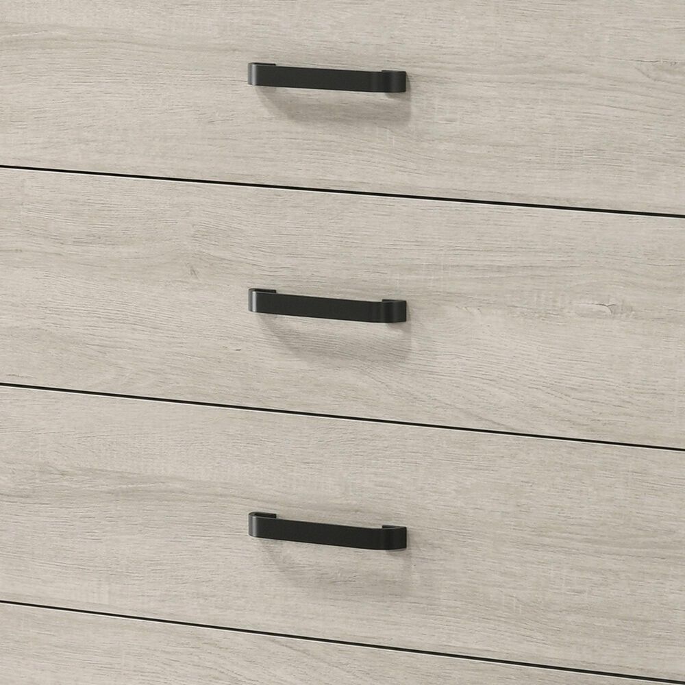 Crown Mark Nyomi 5-Drawer Chest in White, , large