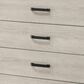 Crown Mark Nyomi 5-Drawer Chest in White, , large