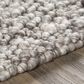 Surya Como 2" x 3" Charcoal and Ivory Area Rug, , large