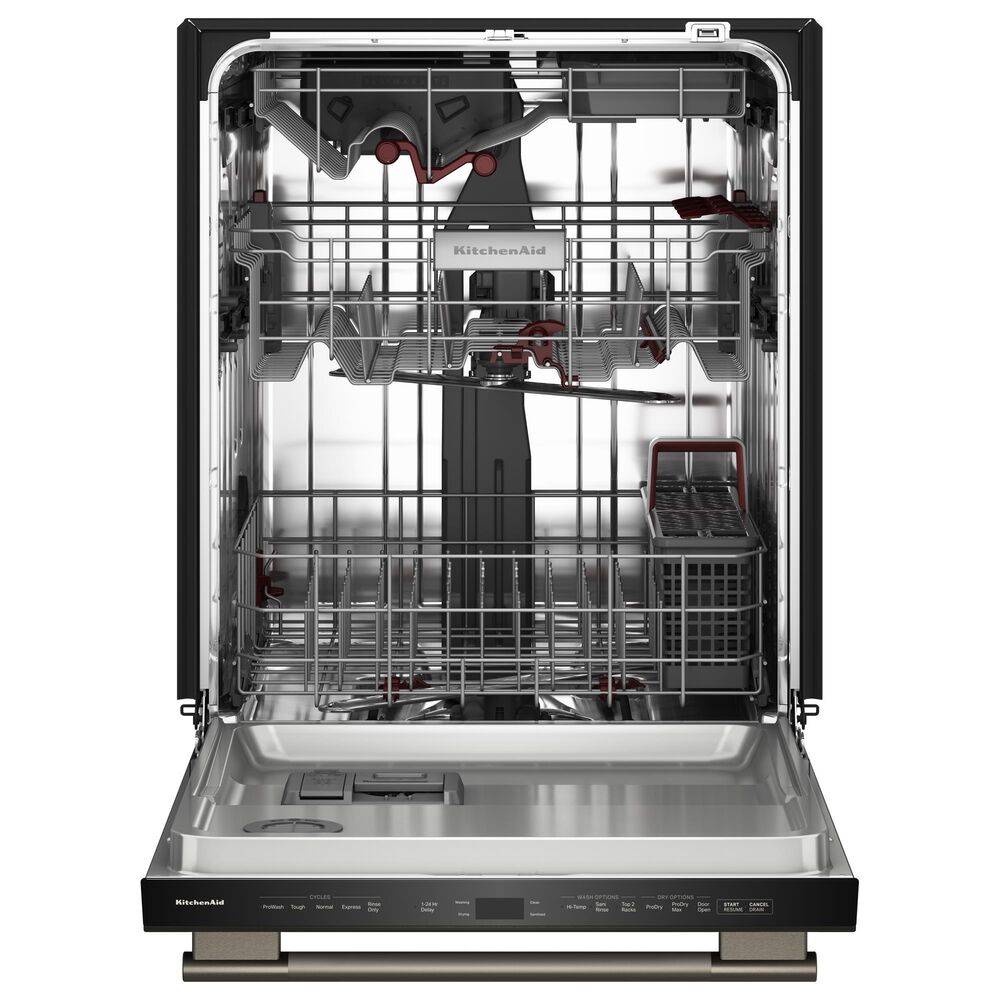 KitchenAid 24&quot; Max Jets Third Rack Dishwasher with Advanced ProDry System, Bar Handle and Ultra-bright LED Lighting in Black Ore, , large