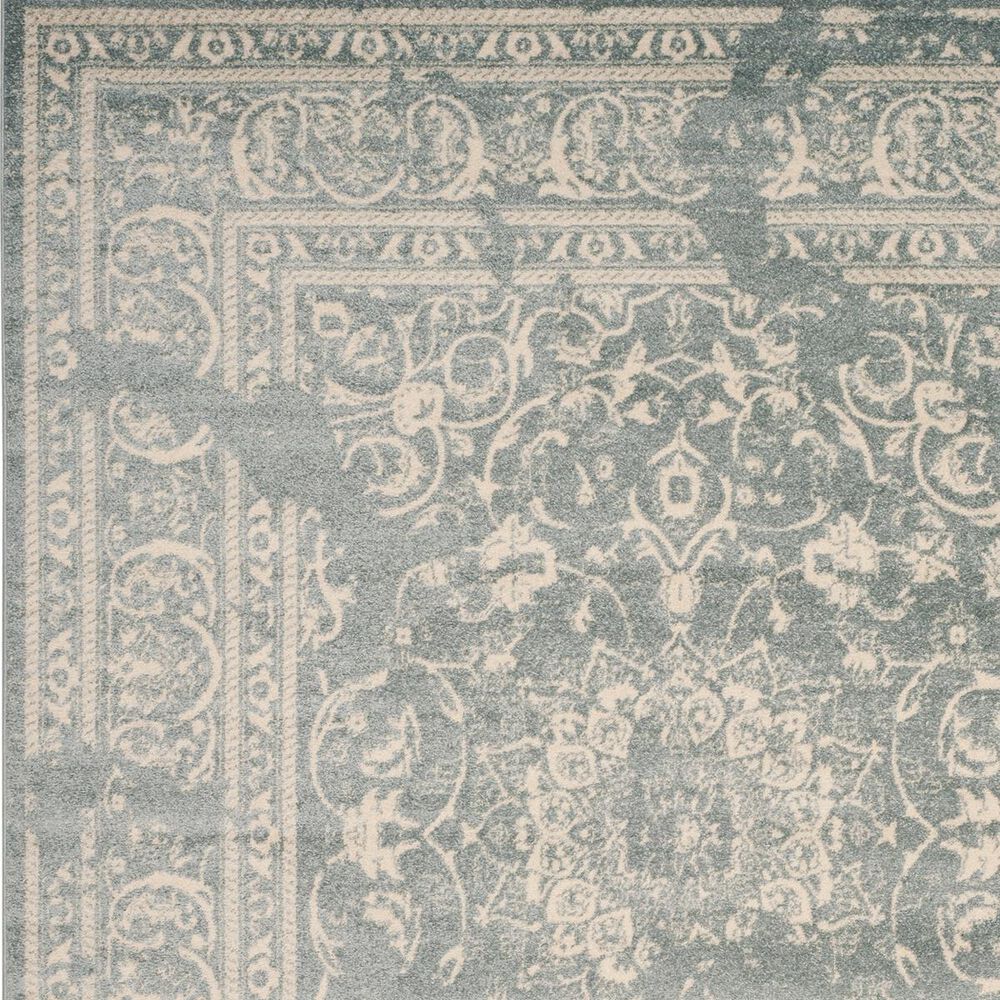 Safavieh Adirondack ADR101T-3 3&#39; x 5&#39; Slate/Ivory Area Rug, , large