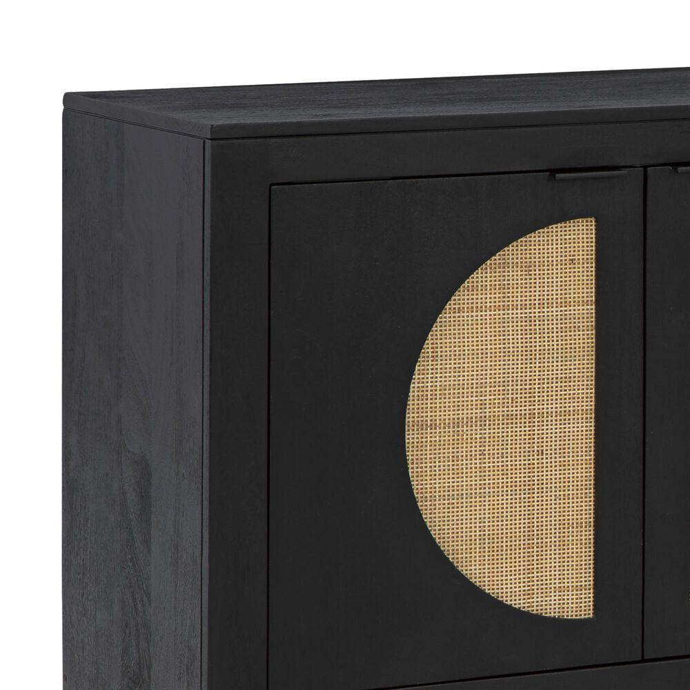 Ashley Cliffiings Accent Cabinet in Black and Natural, , large