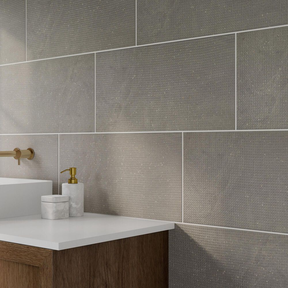 Dal-Tile Exposition Cameo 12" x 24" Woven Porcelain Tile, , large