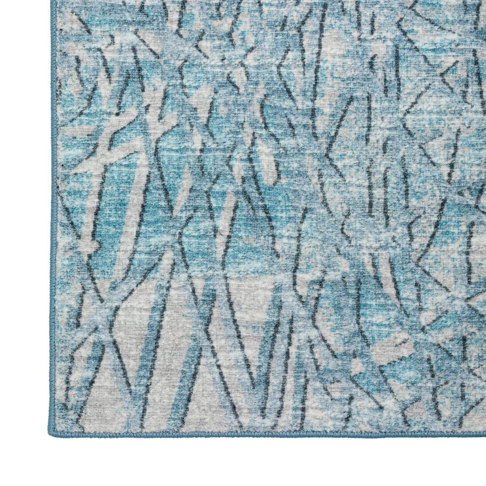 Dalyn Rug Company Winslow WL2IN 2&#39;6&quot; x 12&#39; Indigo Indoor/Outdoor Runner, , large