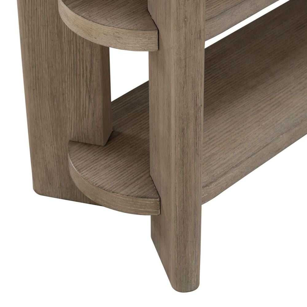 Belle Furnishings Affinity Sofa Table in Dusty Taupe and Concrete, , large