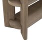Belle Furnishings Affinity Sofa Table in Dusty Taupe and Concrete, , large