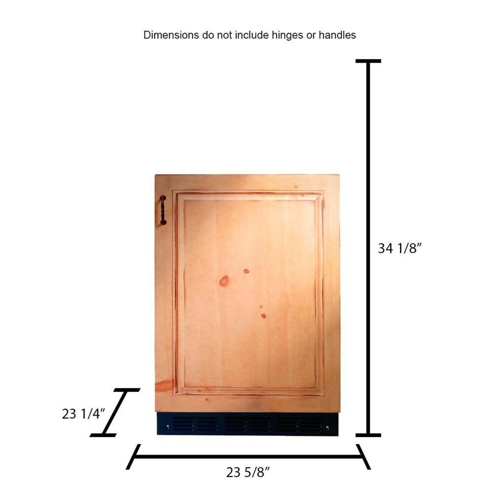 Monogram 24&quot; Bar Refrigerator Module - Panel Sold Separately, , large