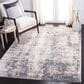 Safavieh Aston ASN713 5"3" x 7"7" Ivory and Grey Area Rug, , large