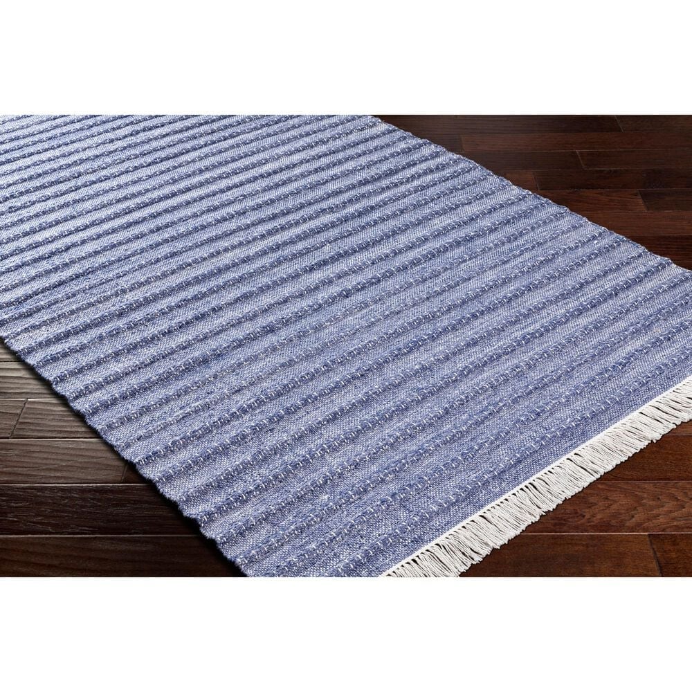 Surya Azalea 8&#39; x 10&#39; Blue, Denim, Ivory and White Area Rug, , large