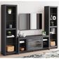 Ashley Cayberry 3-Piece Entertainment Center with Electric Fireplace, , large