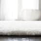 Safavieh August Shag AUG900A 10" x 14" White Area Rug, , large