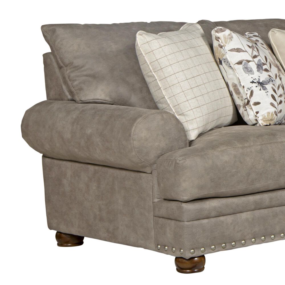 Hartsfield Briarcliff Stationary Sofa and Loveseat Set in Pebble, , large