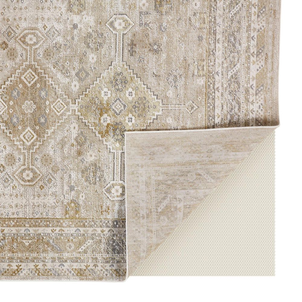 Feizy Aura Gold and Ivory 8&#39; x 11&#39; Area Rug, , large