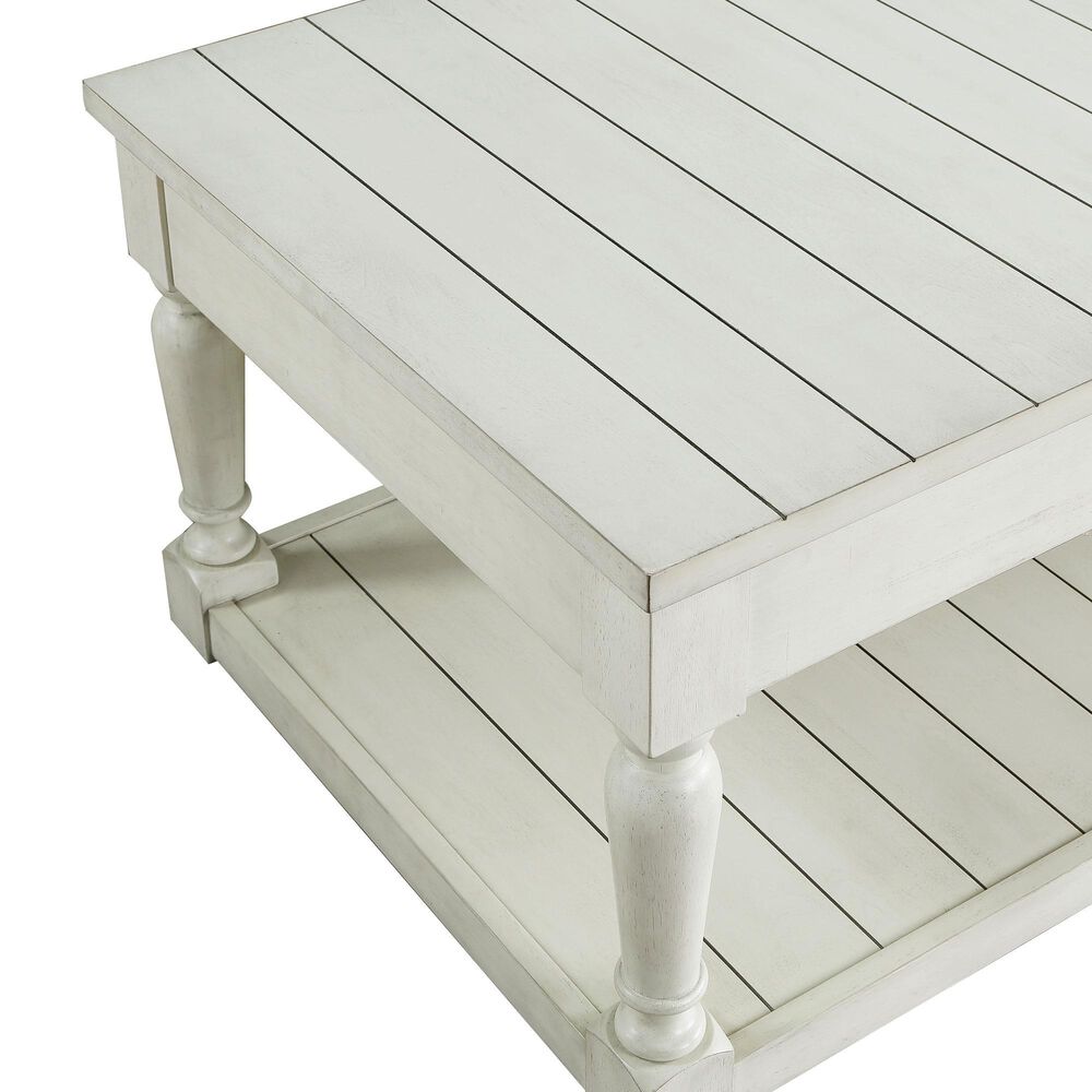Steve Silver Furniture Hemingway Lift Top Coffee Table in Alabaster, , large