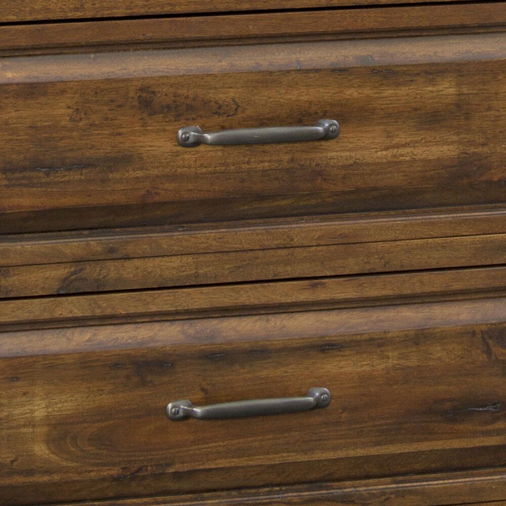 Napa Furniture Design Hillcrest Dresser and Mirror in Dark Chestnut, , large