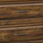 Napa Furniture Design Hillcrest Dresser and Mirror in Dark Chestnut, , large