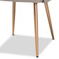 Baxton Studio Martine Dining Chair in Beige/Gold, , large