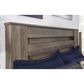 Ashley Zelen 4 Piece King Bedroom Set in Warm Gray, , large