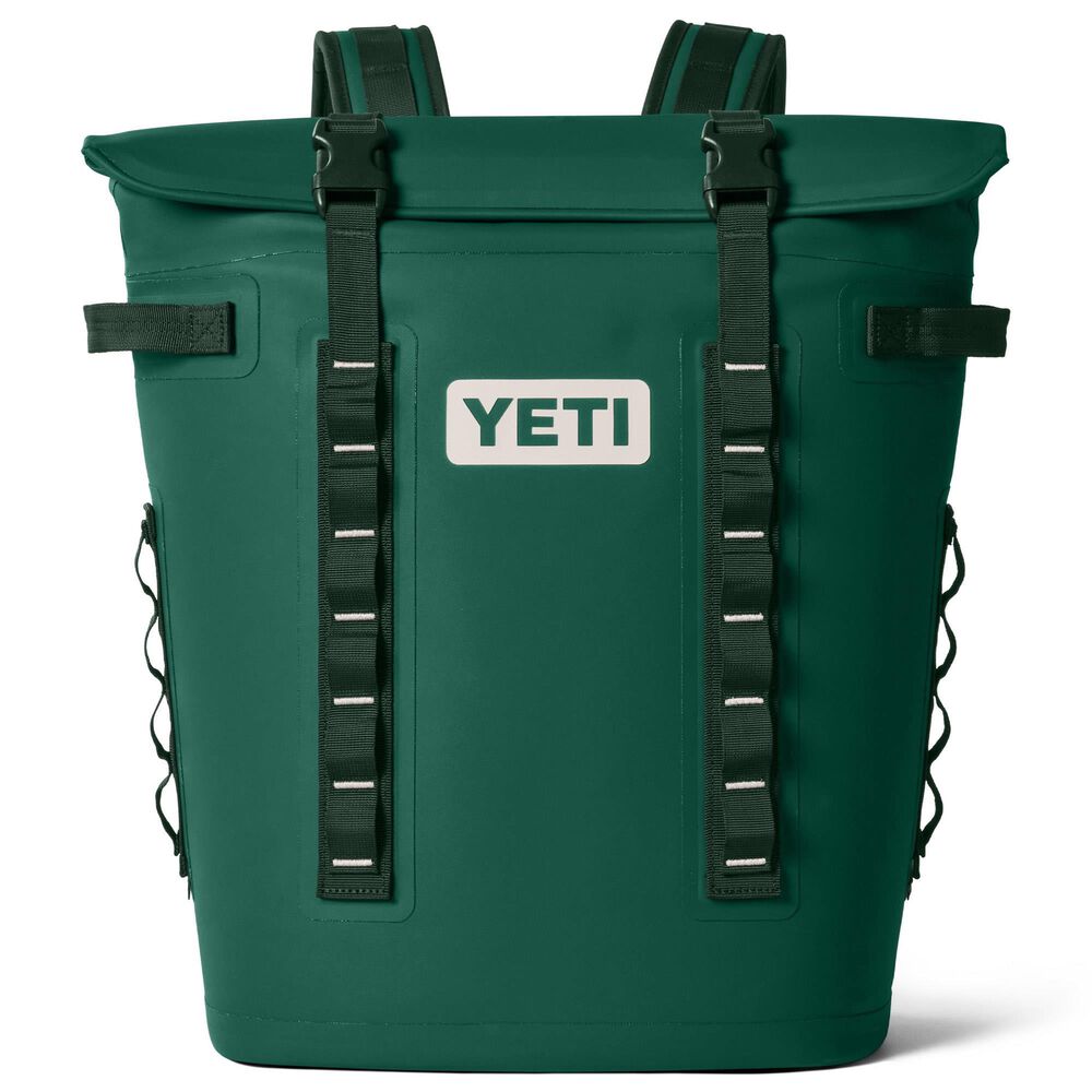 YETI Hopper M20 Backpack Soft Cooler in Black Forest Green, , large