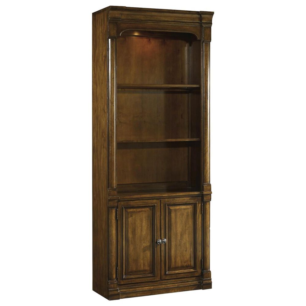 Hooker Furniture Tynecastle Bunching Bookcase in Warm Chestnut, , large