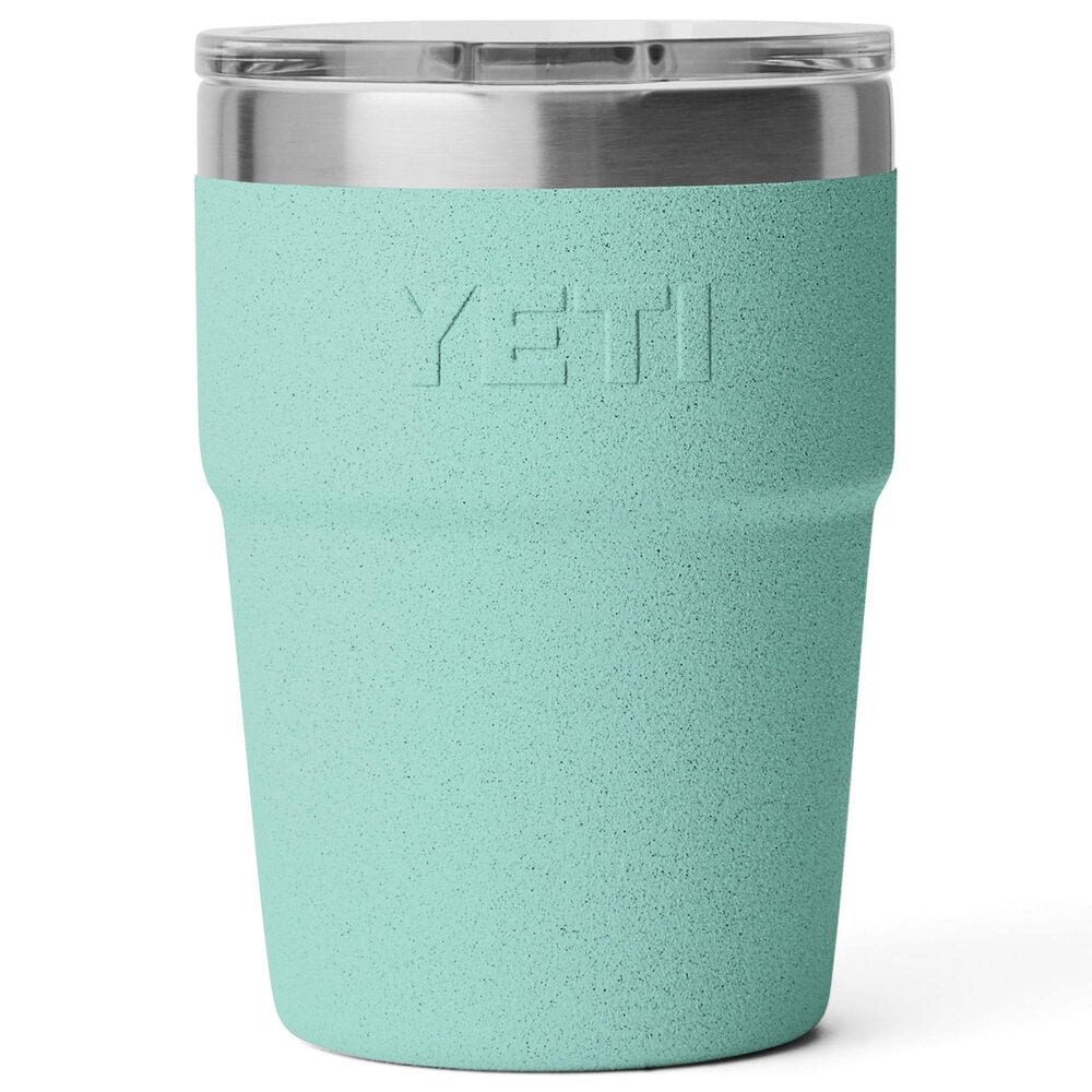 YETI Rambler 16 Oz Stackable Cup with MagSlider Lid in Sea Stone, , large