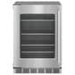 Thermador 24" Glass Door Refrigerator with Left Hinge in Stainless Steel, , large