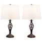 Timberlake Spiral Cage Table Lamp in Oil-Rubbed Bronze (Set of 2), , large